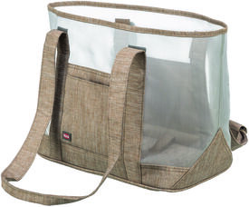 Trixie - Sac de Transport Mary Beige pour Chiens - 53x30x20cm