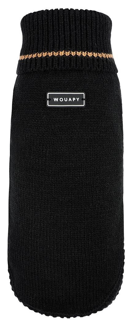Wouapy -  Pull Basic Noir pour Chien - T45 Image num&eacute;ro 1