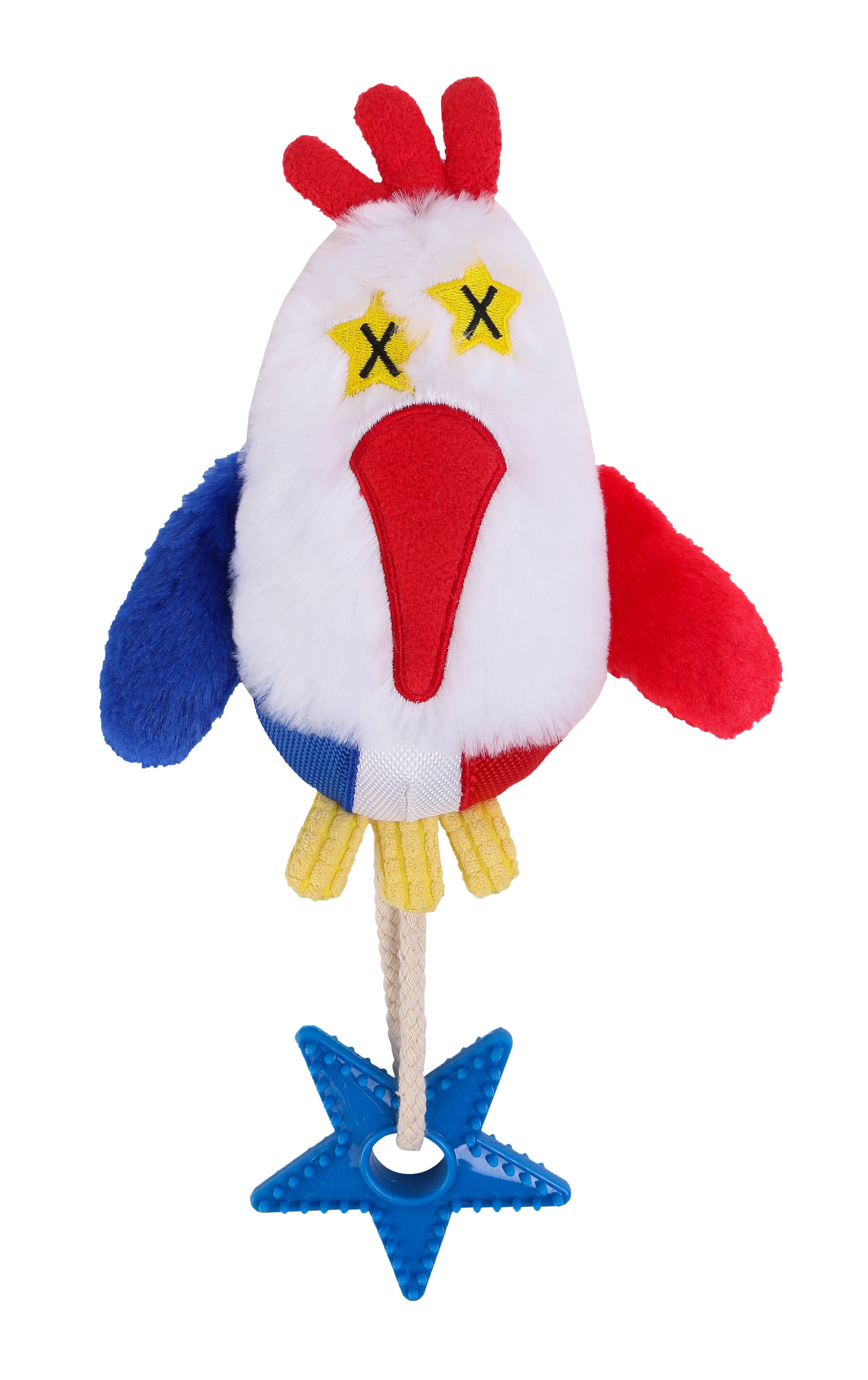 Wouapy - Jouet Dingos Cocorico pour Chiens - 32cm Image num&eacute;ro 1