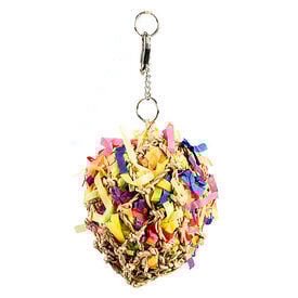 Duvoplus - Jouet Shreddy Piñata L pour Oiseaux - 15x15x30cm