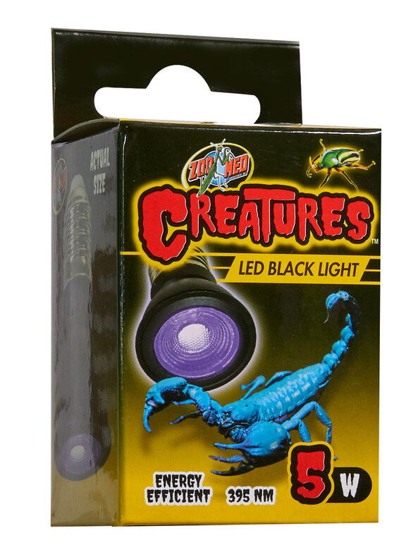 Zoomed - Ampoule Led Nuit Lumière Noire pour Insectes et Reptiles - 5W Image numéro 1 Zoomed - Ampoule Led Nuit Lumière Noire pour Insectes et Reptiles - 5W Image numéro 1