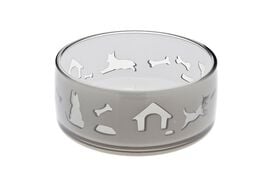 Ferribiella - Bol Duoworld Gris pour Chiens