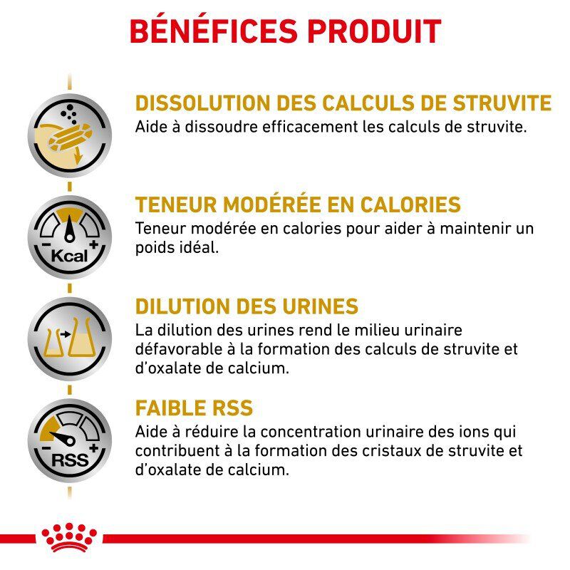 Royal Canin - Croquettes Veterinary Diet Urinary S/O Moderate Calorie pour Chien - 1,5Kg Image num&eacute;ro 4