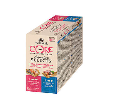 Wellness CORE - Multipack Les Émiettées Signature Selects pour Chat - 635g