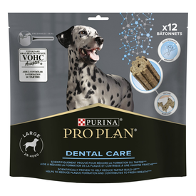 Pro Plan - Friandises à Mâcher Dental Care pour Grands Chiens - 345g