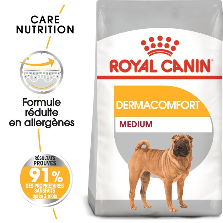 Royal Canin - Croquettes Medium Dermacomfort pour Chien - 3Kg Image numéro 1 Royal Canin - Croquettes Medium Dermacomfort pour Chien - 3Kg Image numéro 1