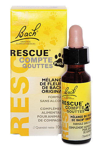 Rescue Pets Anti stress aux Fleurs de Bach 10ml Animalis