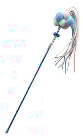 Croci - Jouet Canne à pêche Sceptre pour Chats - 40cm