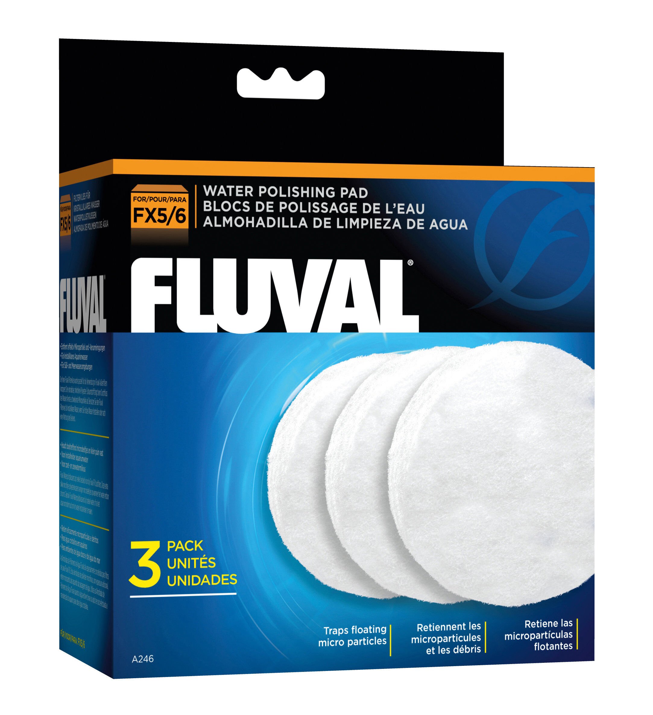 Fluval - Blocs de Polissage de l'Eau FX4 FX6 pour Aquarium - x3 Image num&eacute;ro 1
