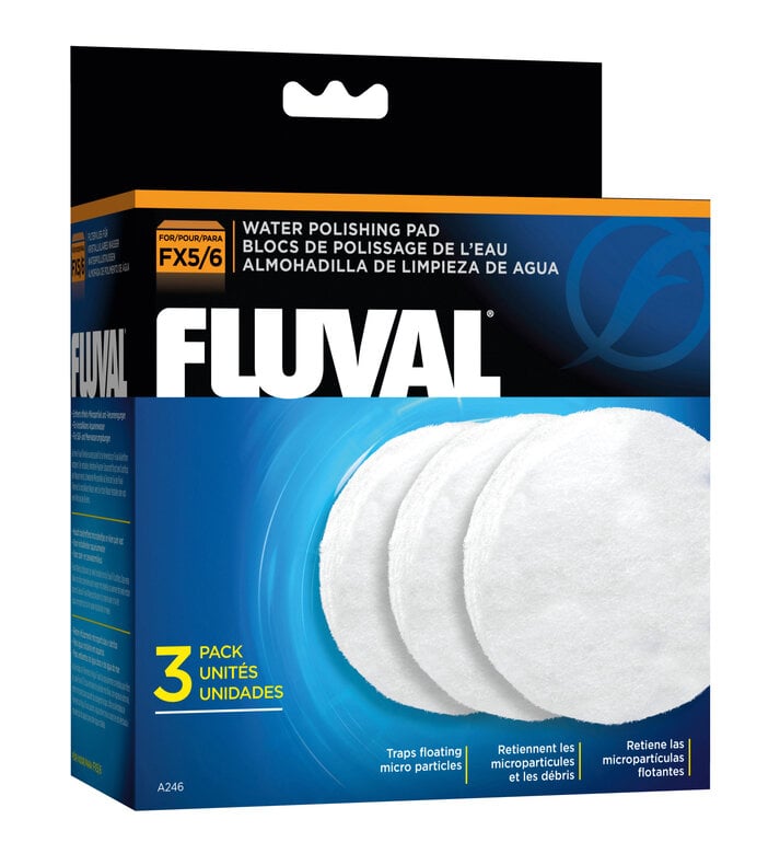 Fluval - Blocs de Polissage de l'Eau FX4 FX6 pour Aquarium - x3 Image numéro 1 Fluval - Blocs de Polissage de l'Eau FX4 FX6 pour Aquarium - x3 Image numéro 1