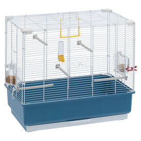 Ferplast - Cage Piano 4 pour Oiseaux - Bleu