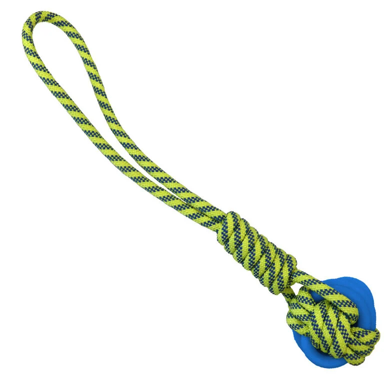 Croci - Jouet Flottant Balle Corde Impact pour Chiens - 30cm Image numéro 1 Croci - Jouet Flottant Balle Corde Impact pour Chiens - 30cm Image numéro 1