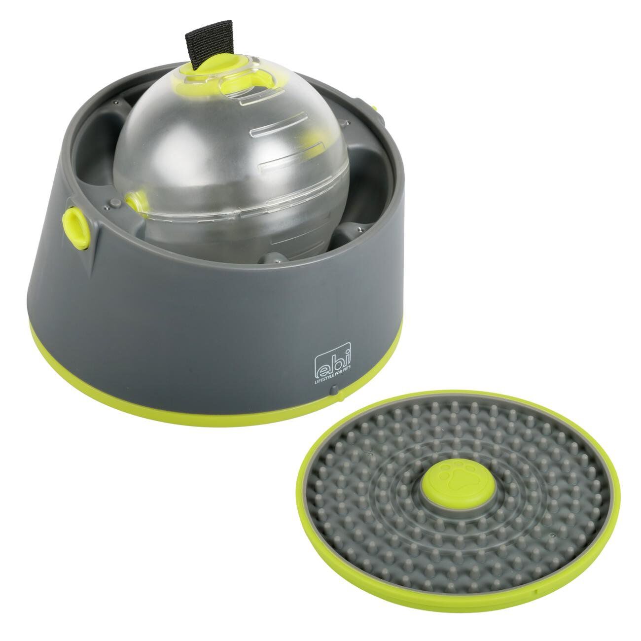 Ebi - Balle Twist & Lick 18x18x17cm Gris Image num&eacute;ro 1