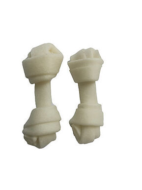 Croc Pro - Os Noués Blanc 7cm pour Chiens