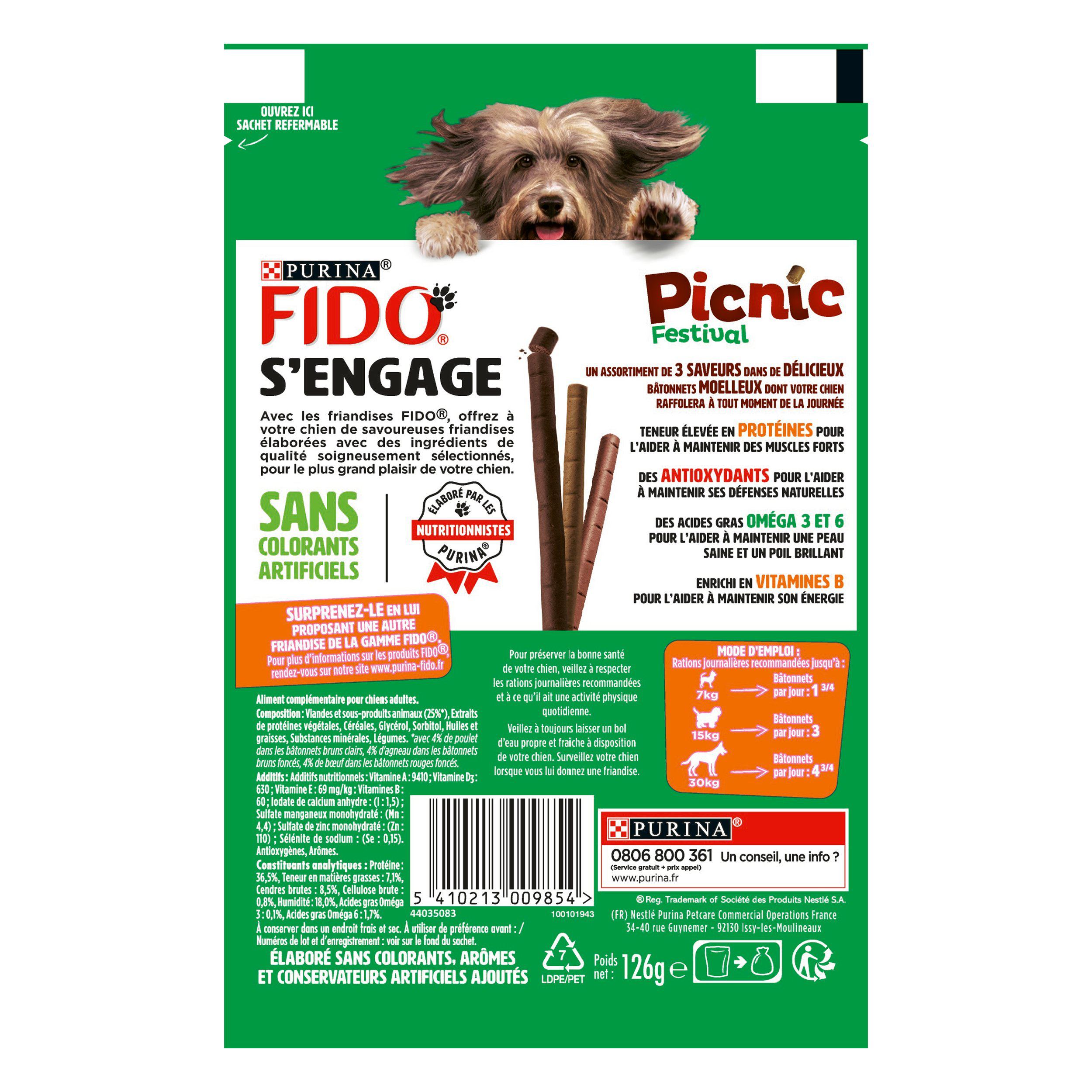 Fido - Friandises Picnic Festival pour Chien - 126g Image num&eacute;ro 6