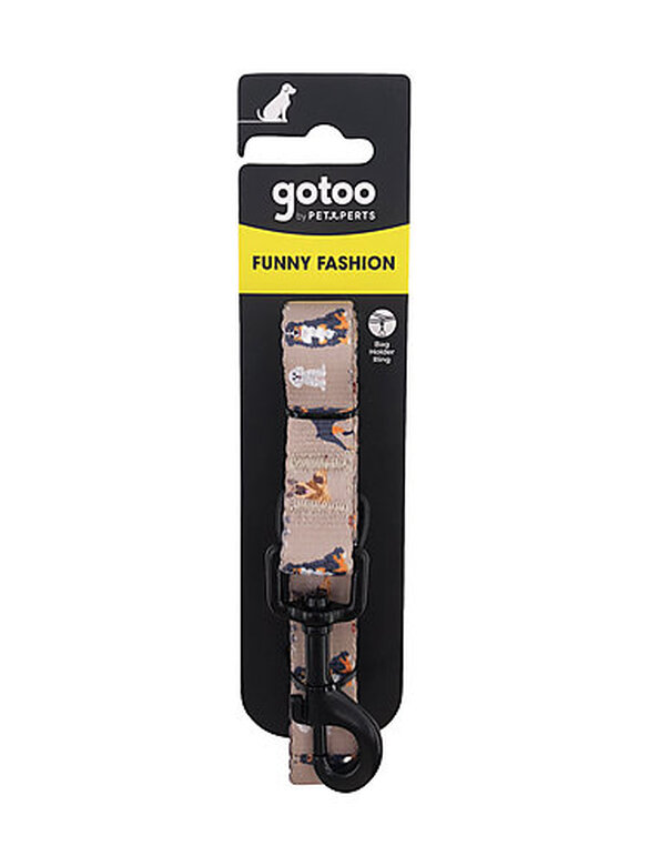 Gotoo - Laisse Marron pour Chien - L Image numéro 3 Gotoo - Laisse Marron pour Chien - L Image numéro 3