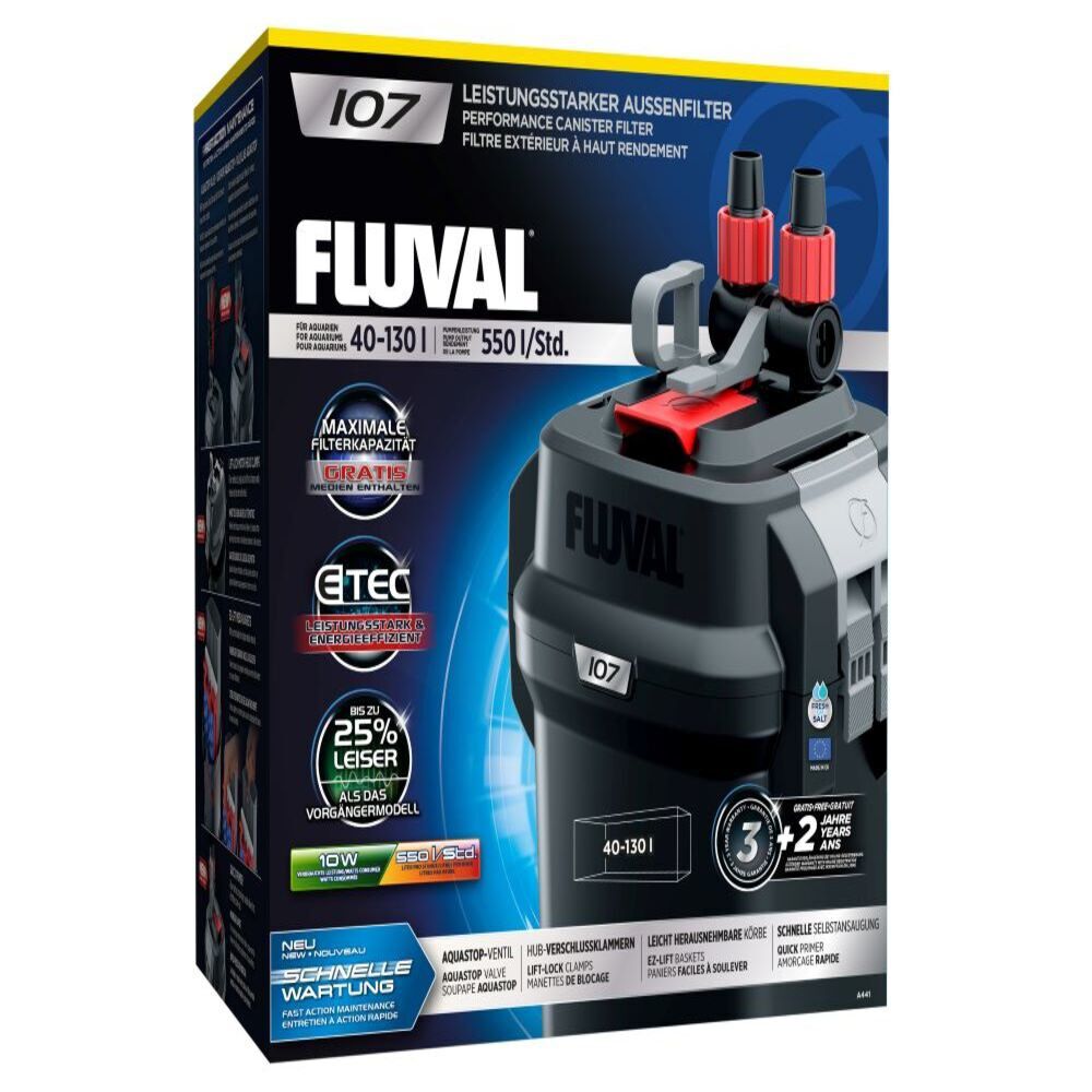 Fluval - 107 Filtre Ext Image num&eacute;ro 1