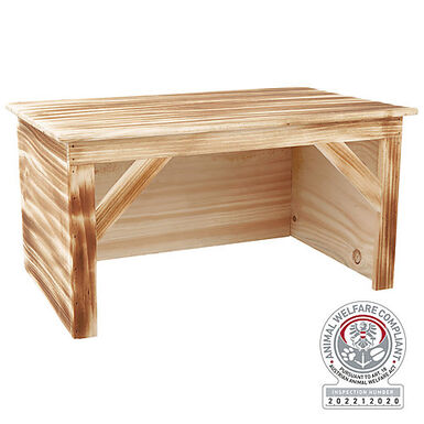 Trixie - Maison lapins nains en bois/flammée - 50x26x31cm