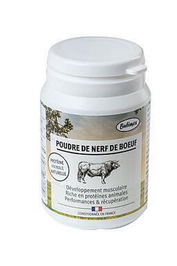 Bubimex - Poudre de Nerf de Bœuf pour Chien - 40g