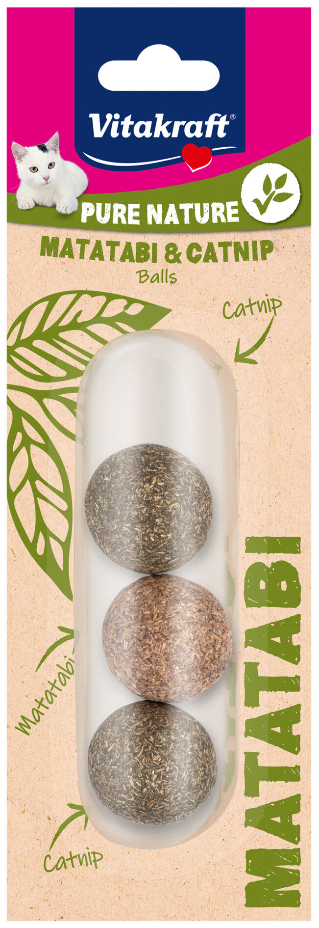 Vitakraft - Balles P/3 Matatabi Image num&eacute;ro 1
