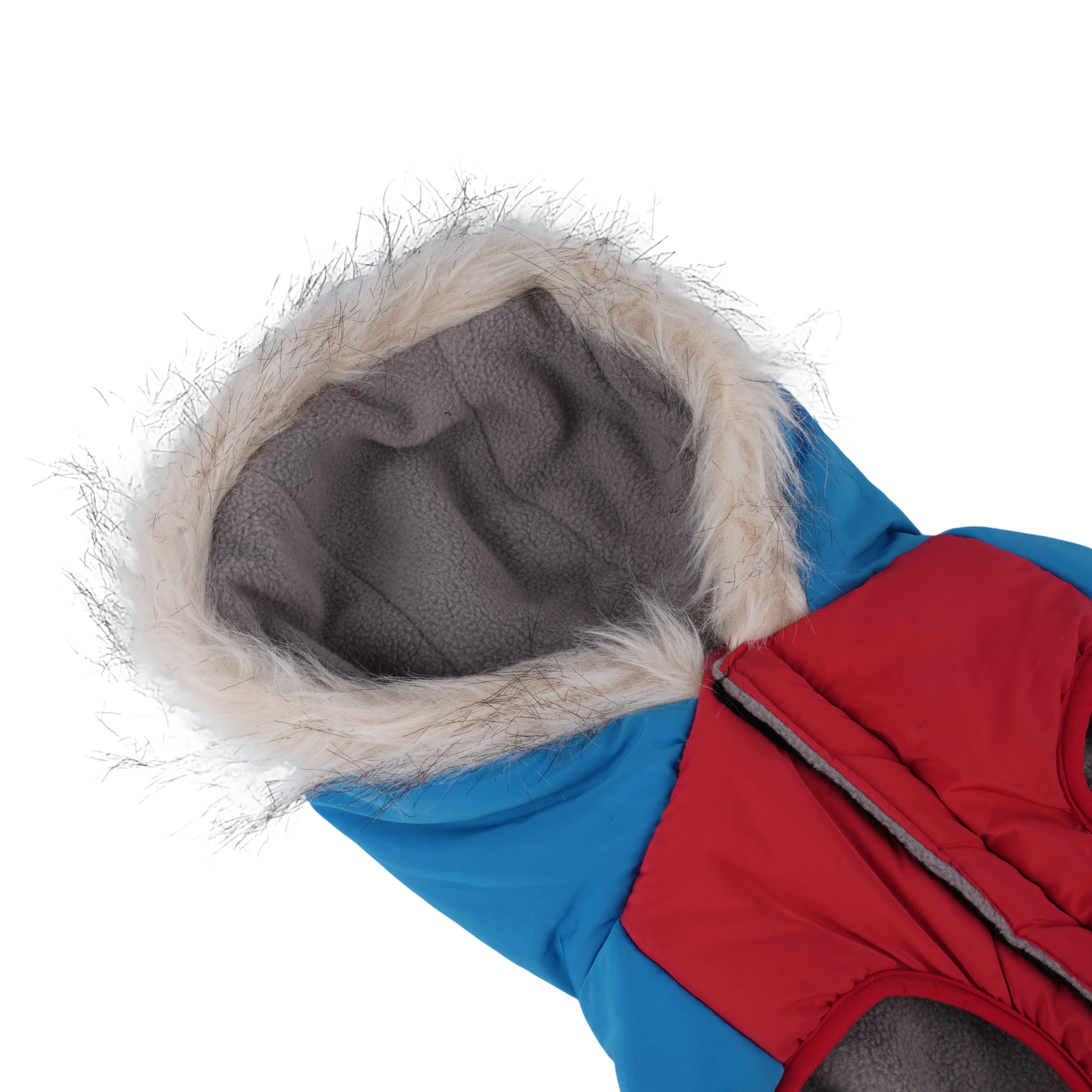 Gotoo - Manteau Imperm&eacute;able Rouge et Bleu pour Chiens - 30cm Image num&eacute;ro 8