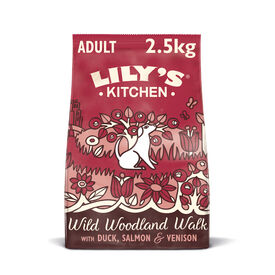 Lily's Kitchen - Croquettes Canard Saumon et Chevreuil Sans Céréales pour Chien