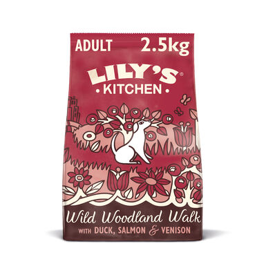 Lily's Kitchen - Croquettes Canard Saumon et Chevreuil Sans Céréales pour Chien