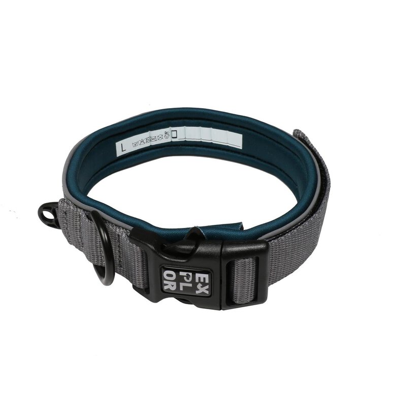 Duvoplus - Collier Classic Ultimate Fit Comfy S Bleu Pétrol pour Chiens - 34-38cm Image numéro 1 Duvoplus - Collier Classic Ultimate Fit Comfy S Bleu Pétrol pour Chiens - 34-38cm Image numéro 1