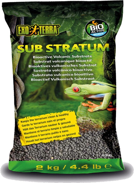 Exo Terra - Substrat sol Volcanic bioactif - 2kg Image numéro 1 Exo Terra - Substrat sol Volcanic bioactif - 2kg Image numéro 1