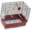 Ferplast - Cage Rekord 3 pour Oiseaux Exotique - Noir/Rouge Indicateur image numéro 5