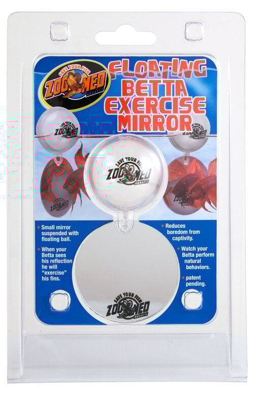 Zoomed - Miroir Floating Betta Exercice pour Betta Image numéro 1 Zoomed - Miroir Floating Betta Exercice pour Betta Image numéro 1