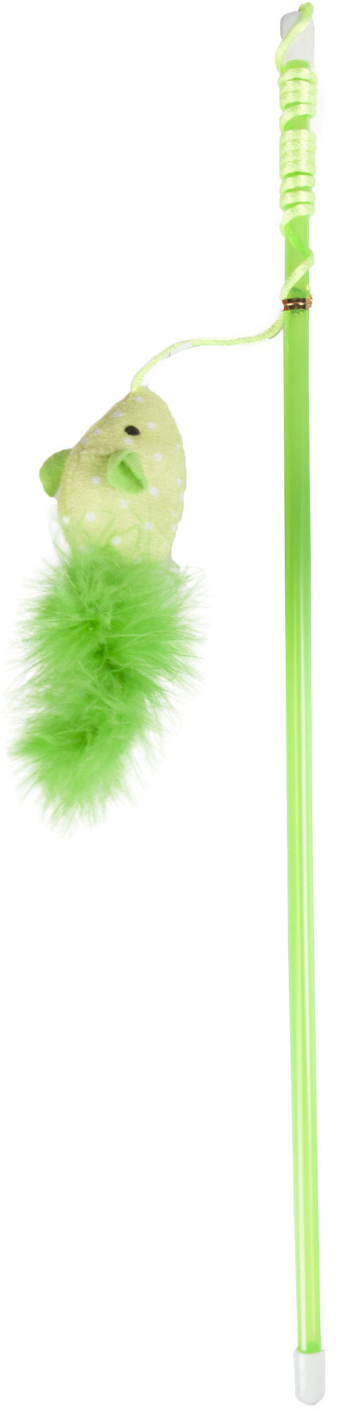 Flamingo - Jouet Wopke Canne &agrave; P&ecirc;che Souris pour Chats - 45cm Image num&eacute;ro 2