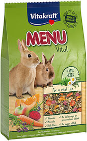 Vitakraft - Menu Vital pour Lapins Nains - 5Kg