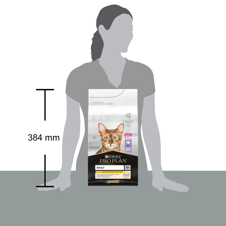 Pro Plan - Croquettes Light à la Dinde pour Chat Adulte - 1,5Kg Image numéro 6 Pro Plan - Croquettes Light à la Dinde pour Chat Adulte - 1,5Kg Image numéro 6