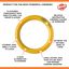 Nylabone - Jouet à Mâcher Bacon Cheeseburger Extreme Ring Chew - L Indicateur image numéro 3