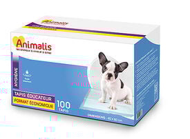 Animalis - Tapis Éducateurs Format Économique pour Chiot - x100
