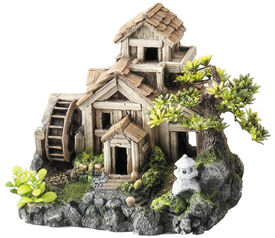 Aquadella - Décoration Bonsaï-Mill pour Aquarium