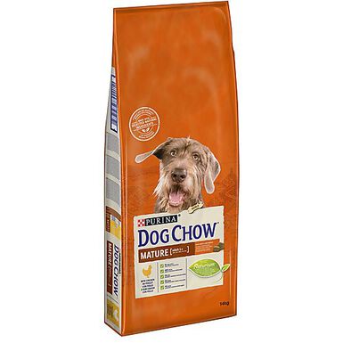 Dog Chow - Croquettes Mature au Poulet pour Chien - 14Kg