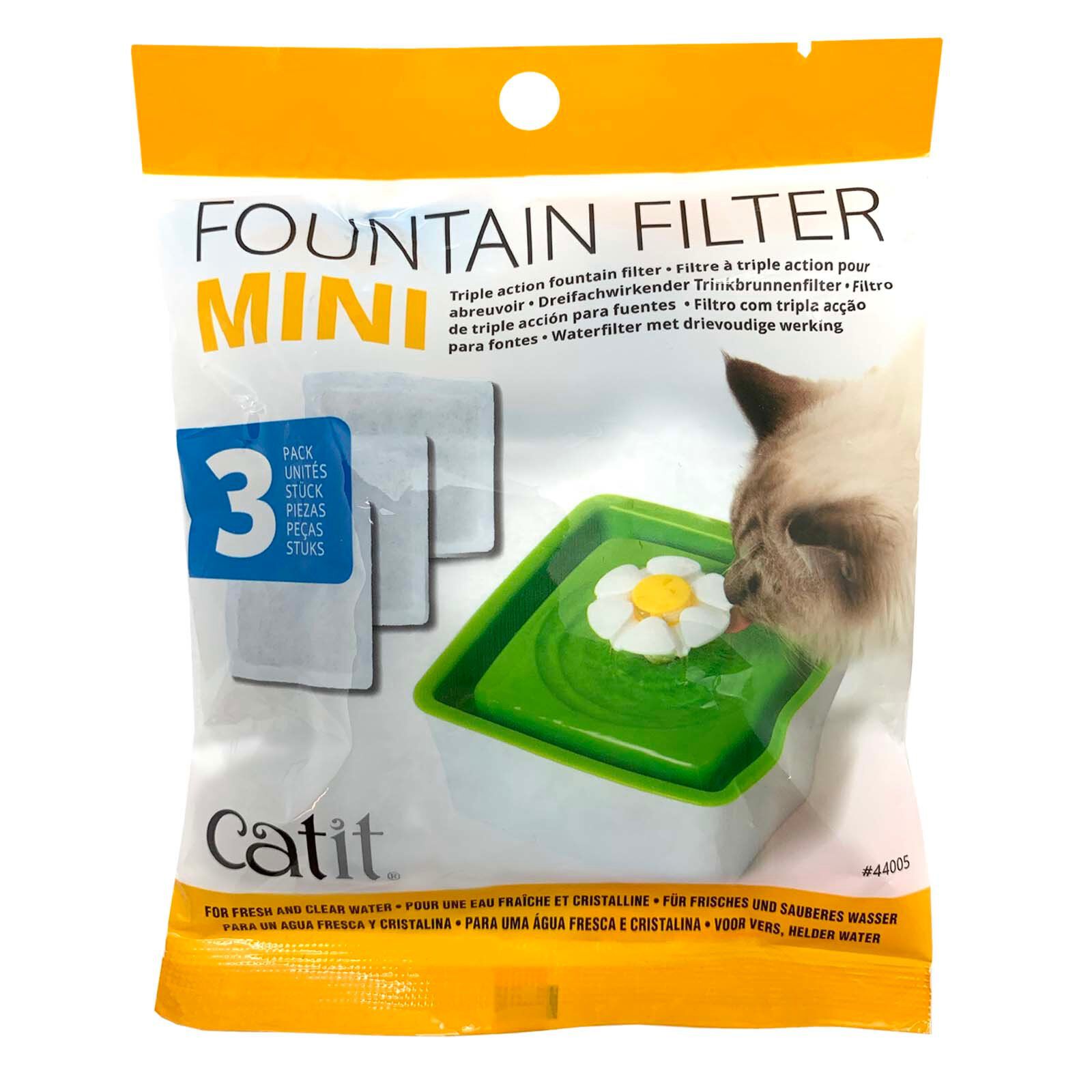 Catit - Filtres &agrave; Fontaine Triple Action pour Chat - x3 Image num&eacute;ro 1