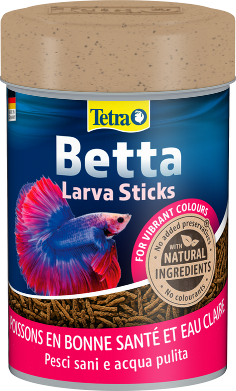 Tetra - Aliment Complet Betta Larva Sticks pour Betta Splendens - 85ml Image numéro 3 Tetra - Aliment Complet Betta Larva Sticks pour Betta Splendens - 85ml Image numéro 3