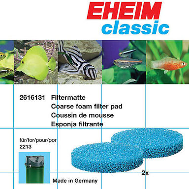 Eheim - Coussin de Mousse pour Filtres d'Aquarium 2213 - x2