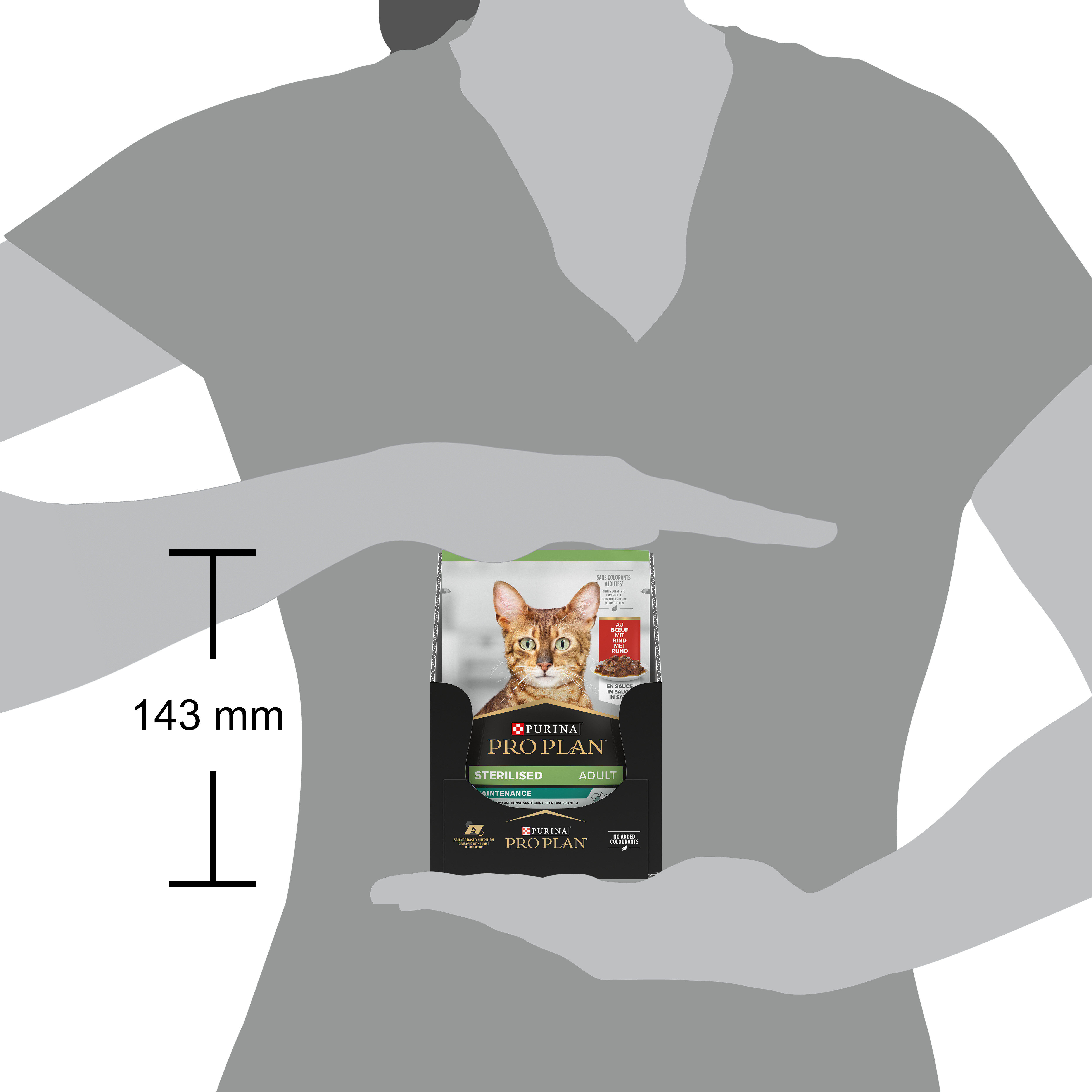 Pro Plan - Bouch&eacute;e en Sauce Sterilised au B&oelig;uf pour Chat St&eacute;rilis&eacute; - 85g Image num&eacute;ro 3