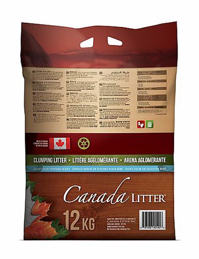 Canada Litter - Litière Agglomérante pour Chats - 12Kg image number null