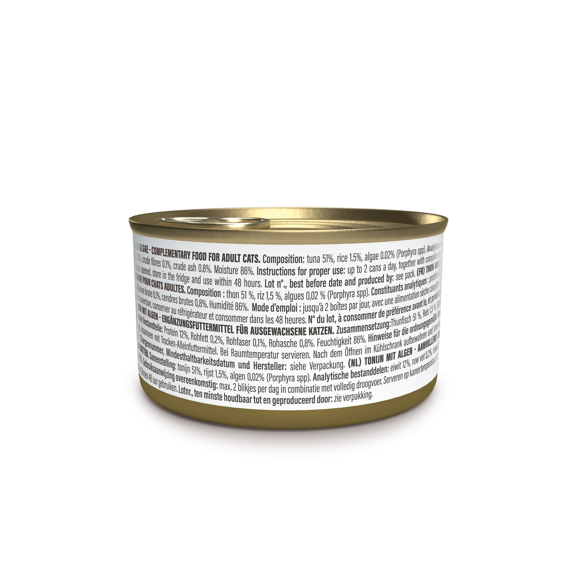 Schesir - P&acirc;t&eacute;e en Gel&eacute;e au Thon et Algues pour Chats - 70g Image num&eacute;ro 2