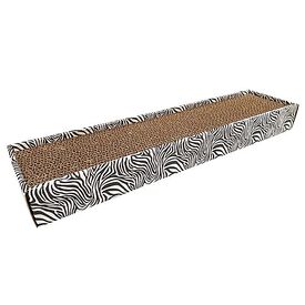 Croci - Griffoir Homedecor Animalier Zèbre pour Chat - 43cm