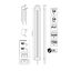Ciano - Rampe Led CLE 120 Blanc Universal pour Aquarium d'Eau Douce Indicateur image numéro 5