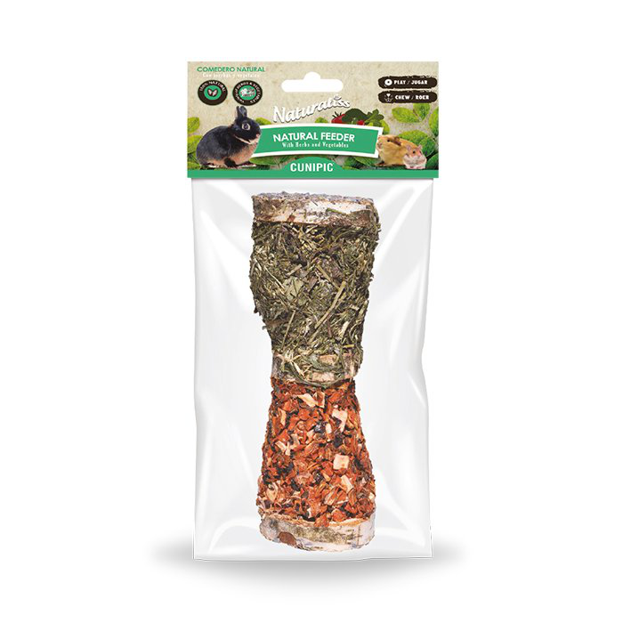 Cunipic - Friandises Naturaliss Rouleauaux Herbes et L&eacute;gumes pour Rongeurs - 350g Image num&eacute;ro 1