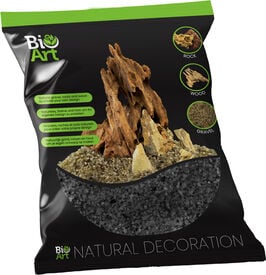BioArt - Gravier Natural Decoration pour Terrarium 800g