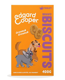 Edgard & Cooper - Biscuits Adulte au Poulet - 400g