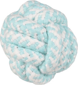 Flamingo - Balle Tressée Small Dog Ivar Vert pour Chiens - 6cm